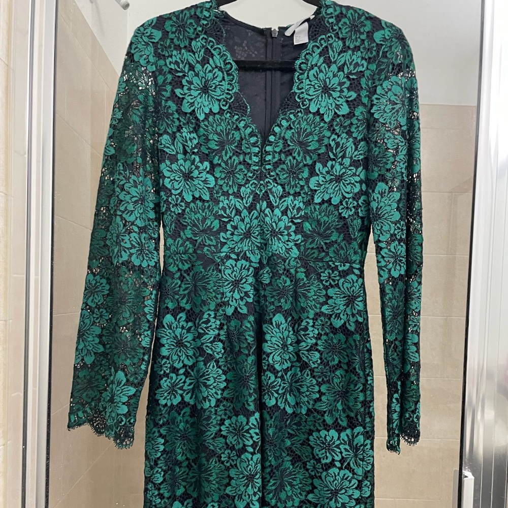 Mini dress lace